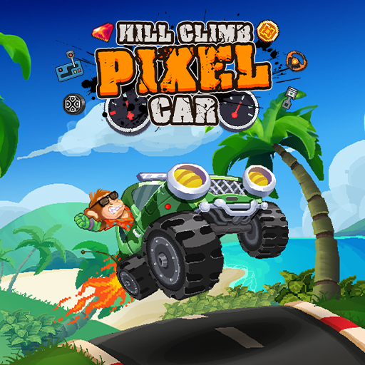 Hill Climb Pixel Car