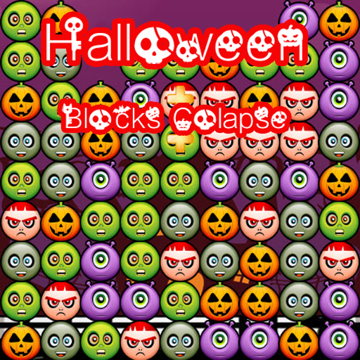 Halloween Blocks Collaspse Delux